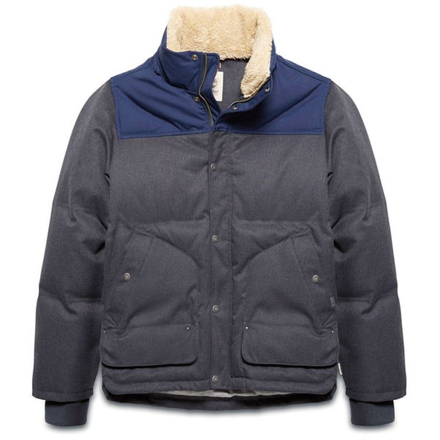 Timberland Men's Down Jacket Winter jacket Dudley Peak Dark grey Size M TL504 eBay